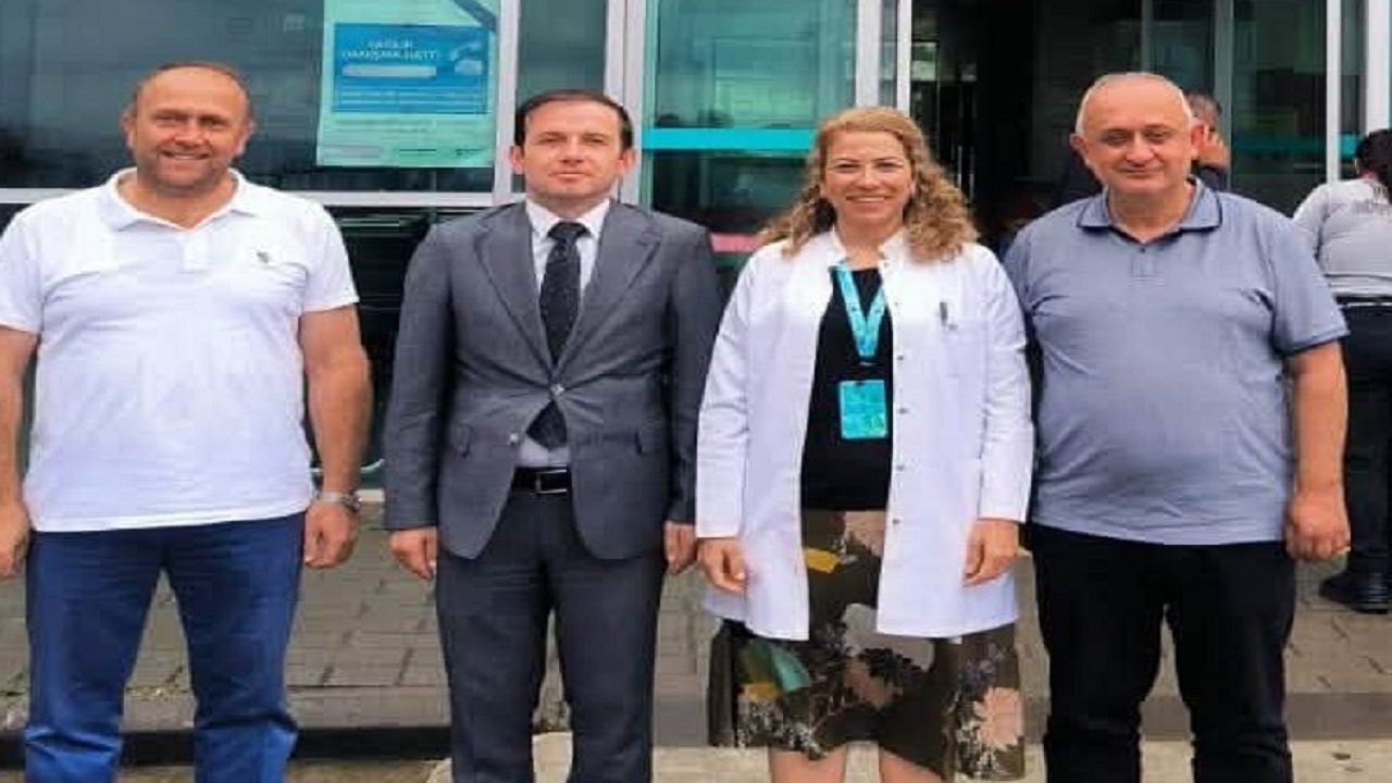 KAYMAKAM ULUSOY’DAN DEVLET HASTANESİNE ZİYARET