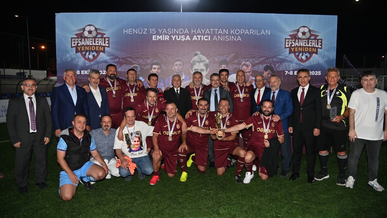 TRABZON’DA FUTBOLUN KALBİ EMİR YUŞA İÇİN ATTI