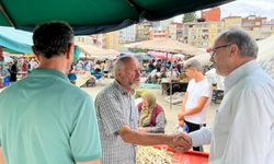 MÜFTÜ’DEN PAZAR ESNAFINA BEREKET DOLU ZİYARET