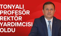 TONYALI HEMŞEHRİMİZ REKTÖR YARDIMCISI OLDU