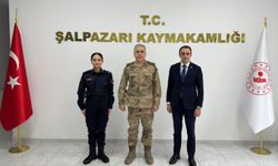 ALAY KOMUTANINDAN ŞALPAZARI ZİYARETİ