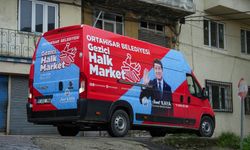 ORTAHİSAR BELEDİYESİ GEZİCİ HALK MARKET UYGULAMASI HİZMETE BAŞLADI