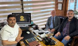 BAŞKAN KESKİN’DEN GAZETEMİZE ZİYARET