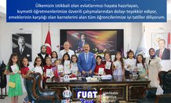 TÜM ÖĞRENCİLERİMİZE İYİ TATİLLER DİLİYORUM