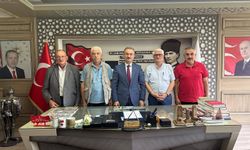 BAŞKAN KURUKIZ, BÜYÜKLİMAN POSTASI GAZETESİNİ MİSAFİR ETTİ
