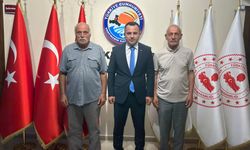 KIBRIS GAZİLERİNDEN KAYMAKAMA ZİYARET