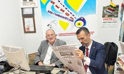 SAADET İLÇE BAŞKANINDAN İLÇE BASINA ZİYARET