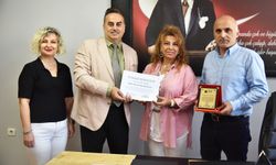 ORTAHİSAR BELEDİYESİ, ÇEVRECİ OKULLARA TEŞEKKÜR BELGESİ VERİYOR