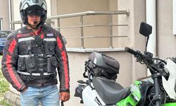 MOTORUNA ZARAR VEREREK KASKINI ÇALDILAR
