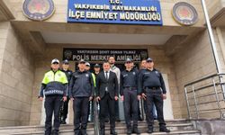 EMNİYET MÜDÜRÜ BAŞ'A İADE-İ ZİYARET