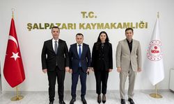 BÜYÜKLİMAN KAYMAKAMLARINDAN YERLİKAYA YA HAYIRLI OLSUN ZİYARETİ