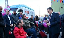 TRABZON'DA ENGELSİZ TAKSİ'NİN İKİNCİSİ HİZMETE BAŞLADI