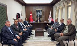 ŞALPAZARI AK PARTİ’DEN KAYMAKAM YERLİKAYA’YA HAYIRLI OLSUN ZİYARETİ