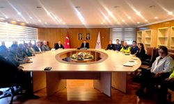 KIŞ MEVSİMİ TRAFİK TEDBİRLERİ TOPLANTISI YAPILDI