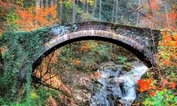 DOĞANIN HER RENGİYLE ŞALPAZARI'NDA ZEYNELİN KÖPRÜSÜ BÜYÜLÜYOR