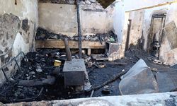 BİR SAAT İÇİNDE KÜL OLDU