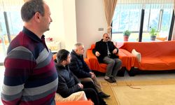 MÜFTÜ KÜÇÜK ERTÜRK AİLESİNİ ZİYARET ETTİ