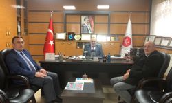 AĞASAR DAMADI BEŞİKDÜZÜ MÜFTÜSÜNE ZİYARET