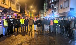 YILBAŞI GECESİ GÖREVİ BAŞINDAKİ PERSONELLER ZİYARET EDİLDİ