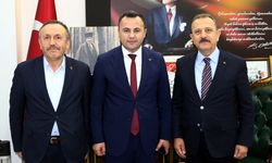 KAYMAKAM UZAN’DAN BAŞKAN KOÇAL’A VEDA ZİYARETİ