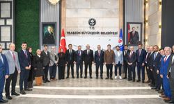 ÜNAL’DAN TRABZON BÜYÜKŞEHİR BELEDİYESİ’NE ZİYARET
