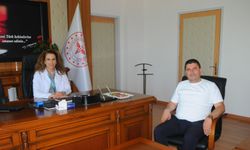 KAMBUROĞLU’NDAN BAŞHEKİM ATASOY’A HAYIRLI OLSUN ZİYARETİ