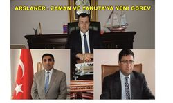 İLÇEMİZİN ESKİ KAYMAKAMLARI ASLANER, ZAMAN VE YAKUTA’YA YENİ GÖREV