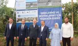 YENİ ADALET SARAYI İNŞA ALANINA ZİYARET