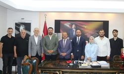 BÖLGE BAŞKANI VE NEVŞEHİR MİLLETVEKİLİ EMRE ÇALIŞKAN’I AĞIRLADIK