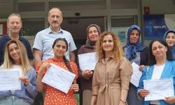 GELECEĞİN ÖZ BAKIM DESTEK ELEMANLARI SERTİFİKALARINI ALDI