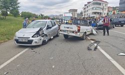 VAKFIKEBİR’DE ZİNCİRLEME TRAFİK KAZASI: 8 YARALI