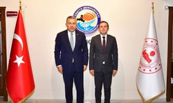 VALİ ŞAHİN’DEN KAYMAKAM ULUSOY’A "HAYIRLI OLSUN" ZİYARETİ