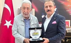 ESKİ DİYANET İŞLERİ BAŞKANI YILMAZ’DAN BAŞKAN KOÇAL’A ZİYARET