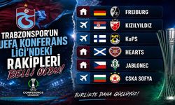 Trabzonspor’un UEFA Konferans Ligi’ndeki rakipleri belli oldu!