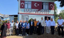 AK PARTİ HEYETİNDEN ŞEHİT POLİS MAHMUT BİLGİN’İN AİLESİNE ANLAMLI ZİYARET