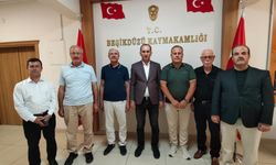 KAYMAKAM SARIDOĞAN’A HAYIRLI OLSUN ZİYARETİ