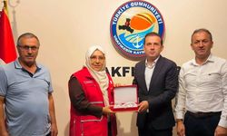 KIZILAY’DAN KAYMAKAM ULUSOY’A ZİYARET