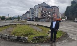 “KAVŞAK ÇALIŞMALARI” YIKIMLA BAŞLADI
