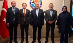 MİLLETVEKİLİ VEHBİ KOÇ'TAN KAYMAKAM ULUSOY'A 'HAYIRLI OLSUN' ZİYARETİ