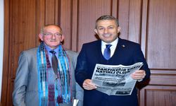 TRABZON VALİSİ ŞAHİN HABERİMİZ & GAZETEMİZİ BEĞEND​​​​​​​İ