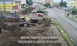 GENÇLİK MERKEZİ KAVŞAK ÇALIŞMALARI VE DOĞALGAZ HAMLESİ HIZ KESMİYOR