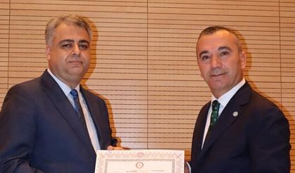 MİLLETVEKİLİ AYDIN, MAZBATASINI ALDI