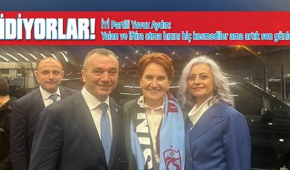 YAVUZ AYDIN; GİDİYORLAR!
