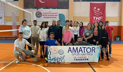 AMATÖR SPOR HAFTASI ETKİNLİKLERLE KUTLANDI