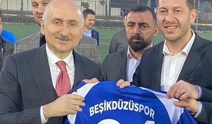 BEŞİKDÜZÜSPOR’A SÜPRİZ ZİYARET
