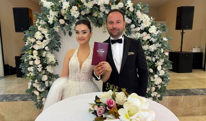 MUHTEŞEM DÜĞÜN TÖRENİ İLE EVLENDİLER