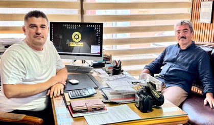 SAYIŞTAY DAİRE BAŞKANI İDRİS BULUT, GAZETEMİZİ ZİYARET ETTİ