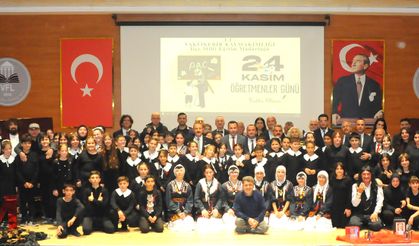 24 KASIM ÖĞRETMENLER GÜNÜNÜ GURURLA KUTLADIK