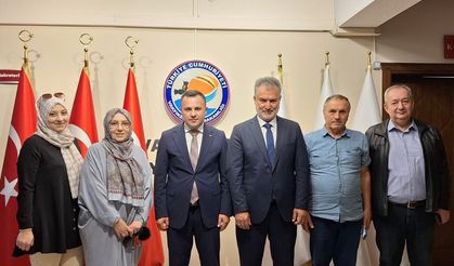 KIZILAY GENEL MÜDÜRÜ KAYMAKAMIMIZI ZİYARET ETTİ