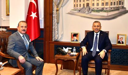 BAŞKAN KOÇAL’DAN VALİ ŞAHİN’E ZİYARET